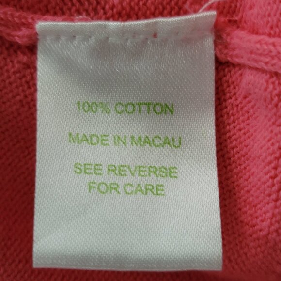 Lilly Pulitzer Pink Cardigan Sweater X-Small, Pre-Owned in Nice Condition! - Picture 8 of 9